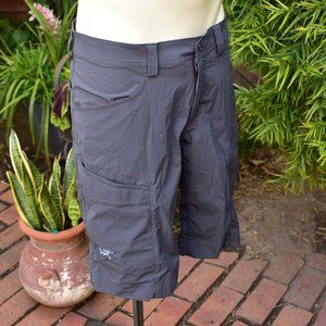 ARC'TERYX RAMPART LONG MEN'S CARGO SHORTS GRAY 32